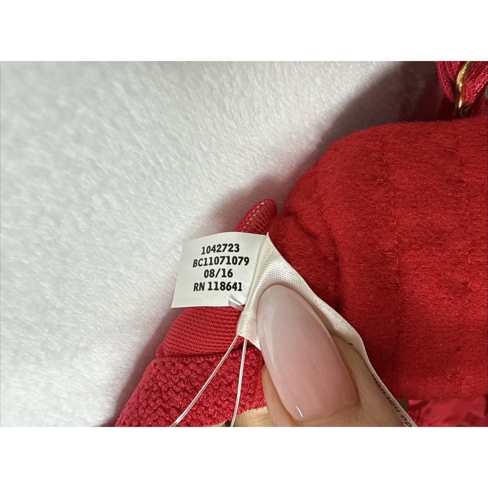 Cacique Lingerie Set 42DDD Red Sexy Baby Doll Nightie Gown G String‎ Plus NEW - Picture 12 of 13